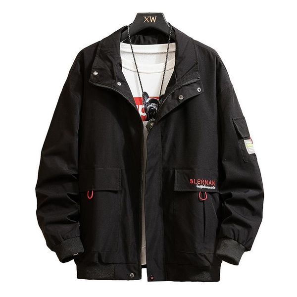 casual bomber jacket men autumn spring 2021 military pockets jackets man outwear slim fit mens coat tracksuit fitness clothing men's, Black;brown
casual bomber jacket men autumn spring 2021 military pockets jackets man outwear slim fit mens coat tracksuit fitness clothing men's, Black;brown