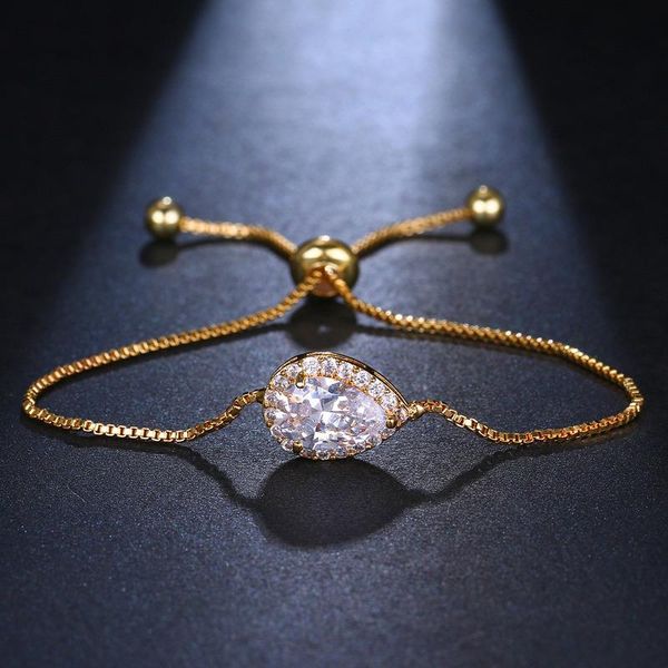 link, chain orztoon fashion water drop slim metal bracelets for women retro luxury gold color charm bracelet trendy female jewelry, Black
link, chain orztoon fashion water drop slim metal bracelets for women retro luxury gold color charm bracelet trendy female jewelry, Black