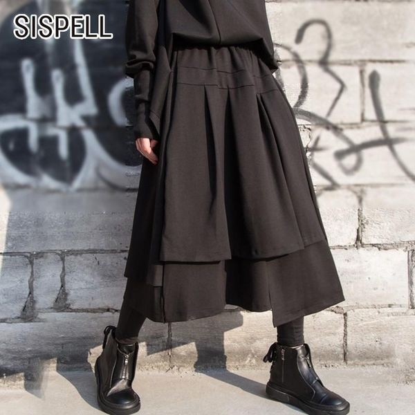 skirts sispell autumn winter women's female elastic high waist loose black irregular skirt fashion casual clothes
skirts sispell autumn winter women's female elastic high waist loose black irregular skirt fashion casual clothes