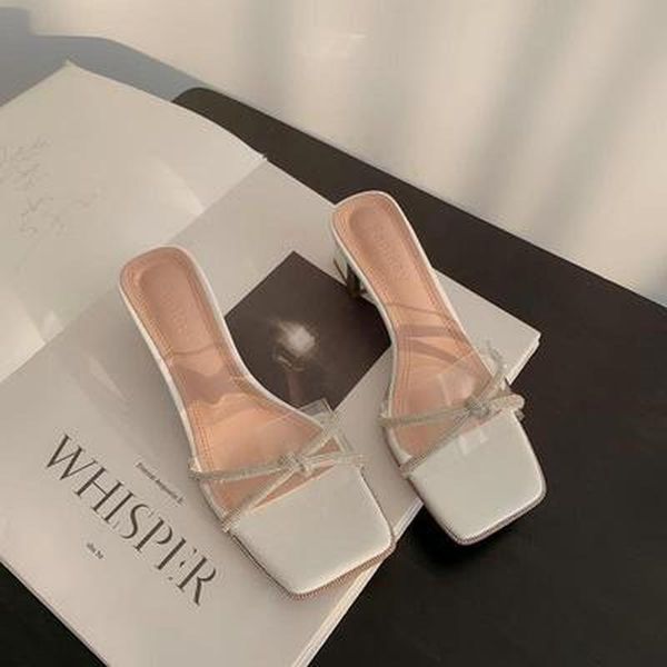 dress shoes 2021 woman slippers ladies flip flop square heel fashion summer outside sandals female slides, Black
dress shoes 2021 woman slippers ladies flip flop square heel fashion summer outside sandals female slides, Black