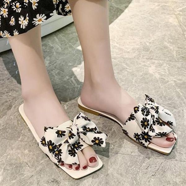 women slippers cute flower cloth flats bowknot lovely outside slides 2021 summer sandals beach shoes, Black
women slippers cute flower cloth flats bowknot lovely outside slides 2021 summer sandals beach shoes, Black