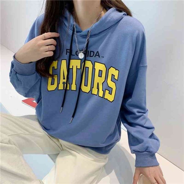 zg 2021 autumn new korean version simple color contrast letters loose hoodie large long sleeve t-shirt women's fashion, Black
zg 2021 autumn new korean version simple color contrast letters loose hoodie large long sleeve t-shirt women's fashion, Black
