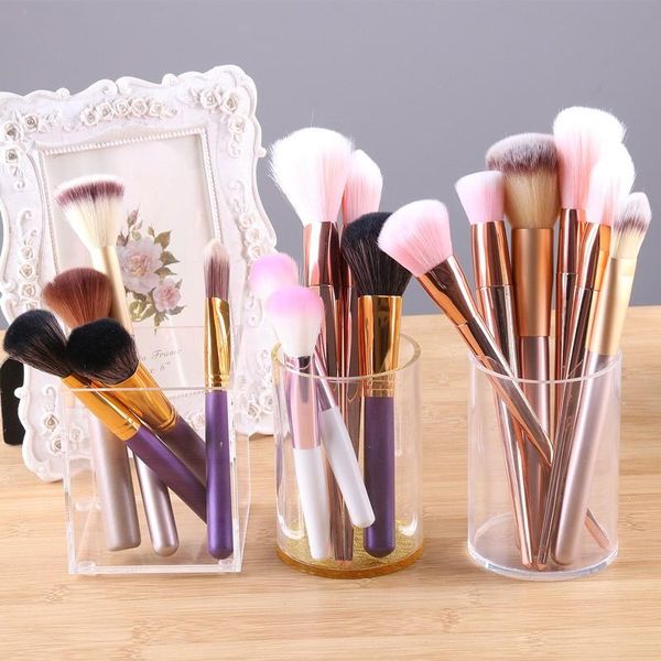 bathroom storage & organization acrylic transparent makeup box brush bucket deskorganizer tool
bathroom storage & organization acrylic transparent makeup box brush bucket deskorganizer tool