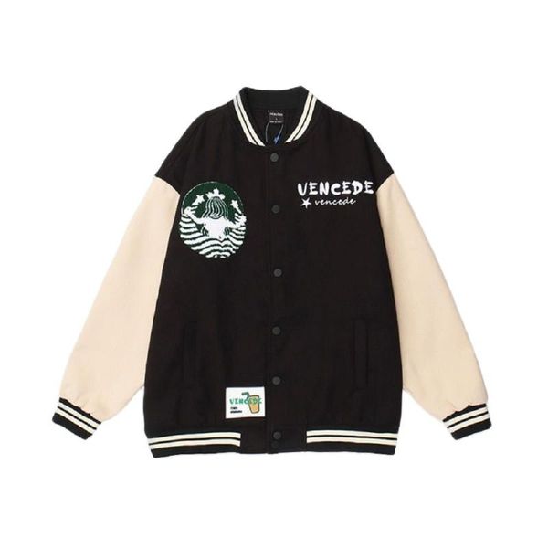 men's jackets winter jacket japanese retro stitching embroidery baseball uniform stand-up collar harajuku casual xl, Black;brown
men's jackets winter jacket japanese retro stitching embroidery baseball uniform stand-up collar harajuku casual xl, Black;brown