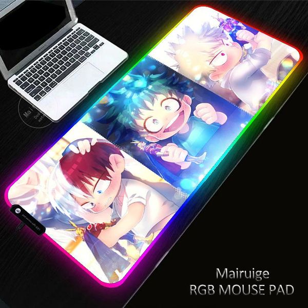 mouse pads & wrist rests drop anime my hero academia led light gaming pad rgb large keyboard cover non-slip rubber deskmat game mousepad
mouse pads & wrist rests drop anime my hero academia led light gaming pad rgb large keyboard cover non-slip rubber deskmat game mousepad