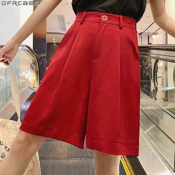 women's shorts plus size bermuda for women fashion summer solid black red ladies knee length loose wide leg short femme u8vc, White;black
women's shorts plus size bermuda for women fashion summer solid black red ladies knee length loose wide leg short femme u8vc, White;black