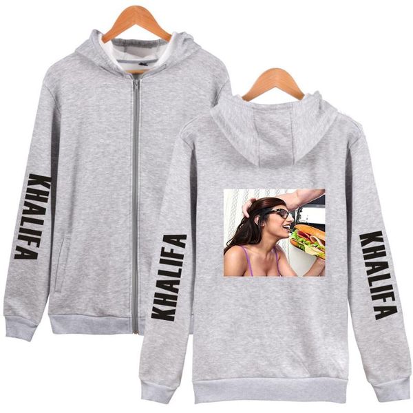 men's hoodies & sweatshirts kawaii mia khalifa custom printed harajuku zipper women/men long sleeve sweatshirt casual streetwear clothe, Black
men's hoodies & sweatshirts kawaii mia khalifa custom printed harajuku zipper women/men long sleeve sweatshirt casual streetwear clothe, Black