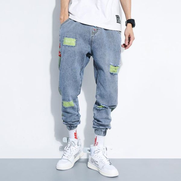 men's jeans men harlan pants blue trend hole street fashion hip-hop men' casual size -5xl 801
men's jeans men harlan pants blue trend hole street fashion hip-hop men' casual size -5xl 801