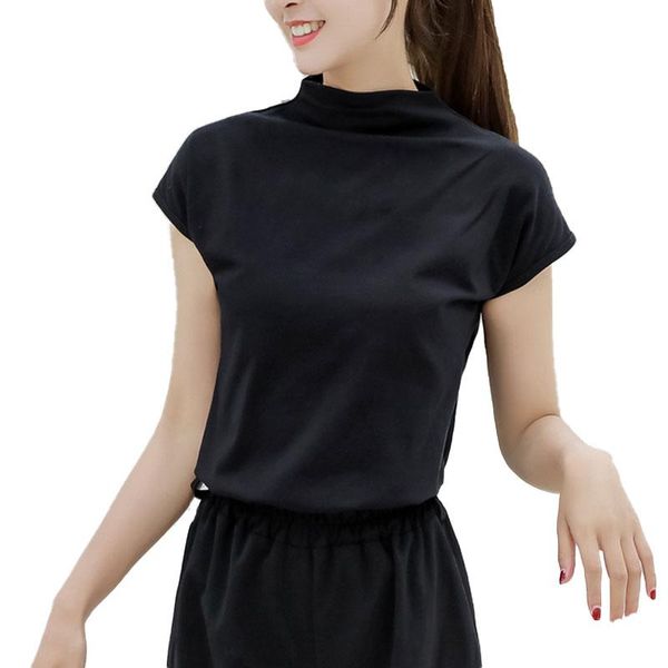 women's t-shirt volocean 2021 summer woman t shirt slim t-shirts for women female solid casual turtleneck tee, White
women's t-shirt volocean 2021 summer woman t shirt slim t-shirts for women female solid casual turtleneck tee, White
