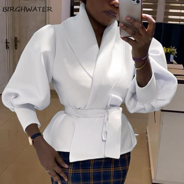 women's blouses & shirts women white three quarter lantern sleeves with waist belt autumn 2021 fashion lady bluas african female
women's blouses & shirts women white three quarter lantern sleeves with waist belt autumn 2021 fashion lady bluas african female