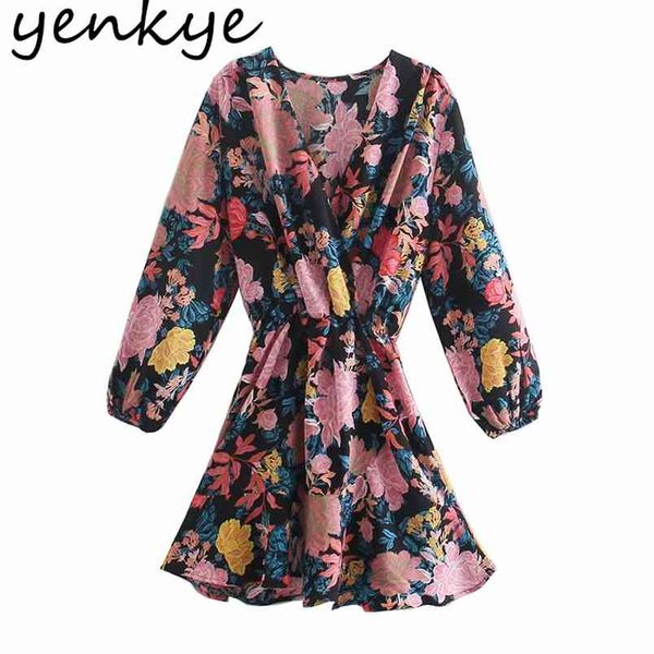 summer women vintage floral print dress female cross v neck long sleeve hem asymmetric casual short vestido 210514, Black;gray
summer women vintage floral print dress female cross v neck long sleeve hem asymmetric casual short vestido 210514, Black;gray