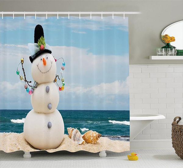 shower curtains snowman curtain winter vacation holiday theme with seashells sitting on sandy beach coastal bathroom
shower curtains snowman curtain winter vacation holiday theme with seashells sitting on sandy beach coastal bathroom