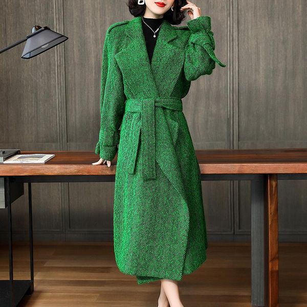 women's wool & blends real fur coat women jacket spring autumn clothes 2021 korean woolen overcoat long casaco abrigo mujer yy1925, Black
women's wool & blends real fur coat women jacket spring autumn clothes 2021 korean woolen overcoat long casaco abrigo mujer yy1925, Black