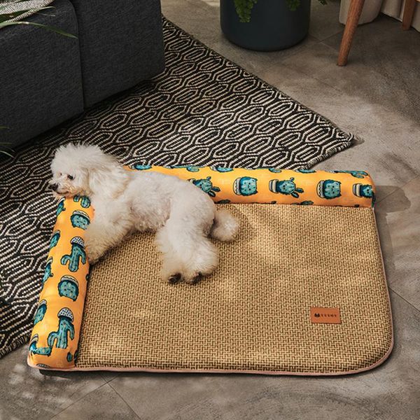cat beds & furniture summer bamboo mat bed house kennel cushion rattan rug dog pet for dogs cama gatos
cat beds & furniture summer bamboo mat bed house kennel cushion rattan rug dog pet for dogs cama gatos