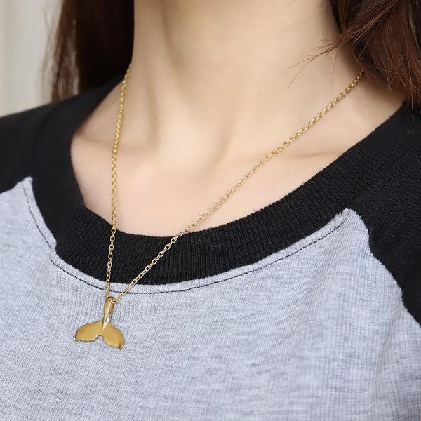 pendant necklaces design animal fashion women long necklace whale tail fish nautical charm mermaid tails punk jewelry, Silver
pendant necklaces design animal fashion women long necklace whale tail fish nautical charm mermaid tails punk jewelry, Silver