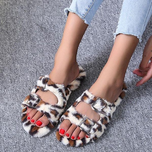 slippers ladies home 2021 autumn soft indoor leopard buckle plush women's warm shoes comfortable soild female flat, Black
slippers ladies home 2021 autumn soft indoor leopard buckle plush women's warm shoes comfortable soild female flat, Black