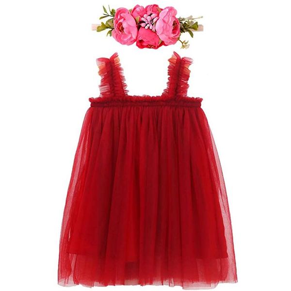 girl's dresses summer baby girls princess fluffy dress+wreath 2pcs solid color sling tulle dress infant vestidos kids casual clothes 0-, Red;yellow
girl's dresses summer baby girls princess fluffy dress+wreath 2pcs solid color sling tulle dress infant vestidos kids casual clothes 0-, Red;yellow