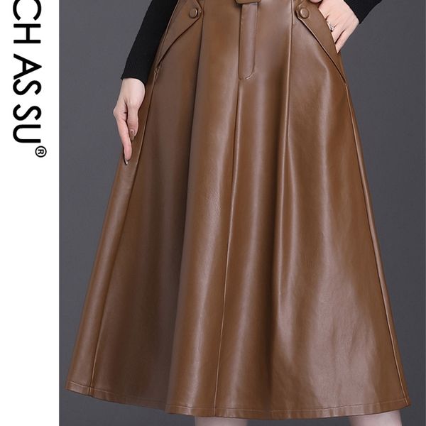 such as su 4 colors available autumn winter arrival ladies skirts pockets pleated high waist leather plus size women 210708, Black
such as su 4 colors available autumn winter arrival ladies skirts pockets pleated high waist leather plus size women 210708, Black