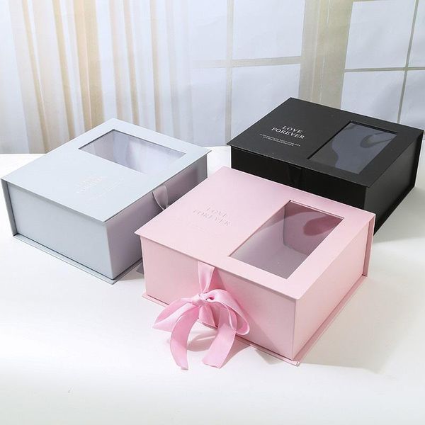 clear show window flower gift box boutique valentine's day case birthday package wrap
clear show window flower gift box boutique valentine's day case birthday package wrap