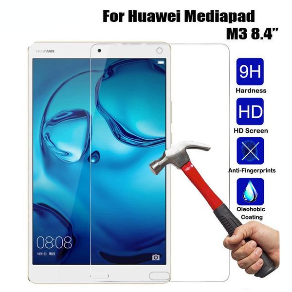 2.5d 9h tempered glass for huawei mediapad m3 8.4 inch tablet screen protector protective film 8.4'' computer protectors
2.5d 9h tempered glass for huawei mediapad m3 8.4 inch tablet screen protector protective film 8.4'' computer protectors