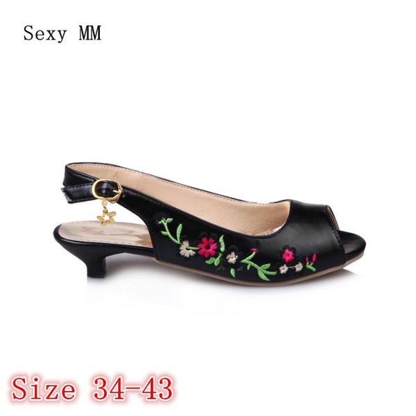 dress shoes summer pumps women peep toe sandals low high heels gladiator woman heel plus size 34 - 40 41 42 43, Black
dress shoes summer pumps women peep toe sandals low high heels gladiator woman heel plus size 34 - 40 41 42 43, Black
