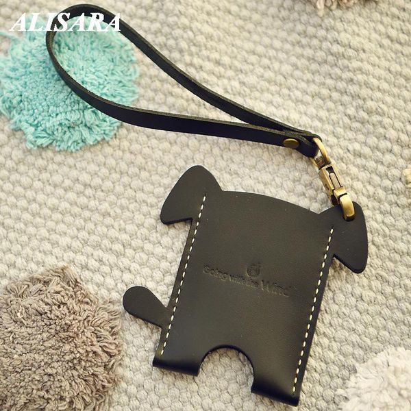 card holders leather lanyard holder for men women id 100% handmade purse first layer cowhide dog pet cute, Brown;gray
card holders leather lanyard holder for men women id 100% handmade purse first layer cowhide dog pet cute, Brown;gray