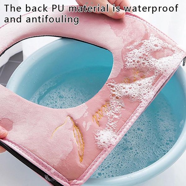 toilet seat covers universal cover winter warm soft wc mat washable removable zipper
toilet seat covers universal cover winter warm soft wc mat washable removable zipper