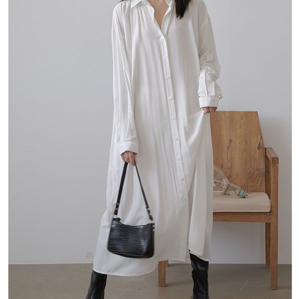 korobov new arrival women dress spring summer long sleeve oversize female dresses korean casual shirts vestidos 210430, Black;gray
korobov new arrival women dress spring summer long sleeve oversize female dresses korean casual shirts vestidos 210430, Black;gray