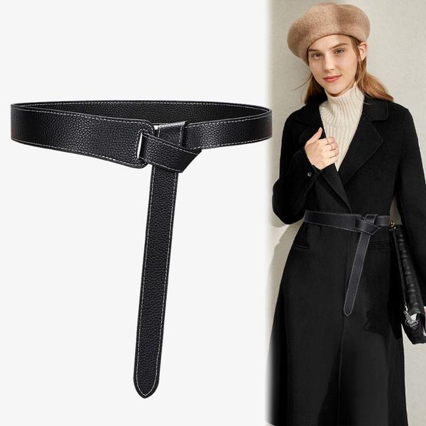 belts real leather women diy knotted design long cummerbunds for dress fashion thin luxury cowskin waistband party coat decorate, Black;brown
belts real leather women diy knotted design long cummerbunds for dress fashion thin luxury cowskin waistband party coat decorate, Black;brown