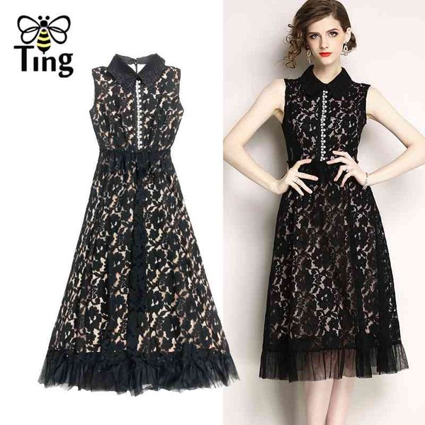 vouge chic summer lapel collar beading crystal black lace dresses ruffles office work dress plus size haut vestid 210513, Black;gray
vouge chic summer lapel collar beading crystal black lace dresses ruffles office work dress plus size haut vestid 210513, Black;gray