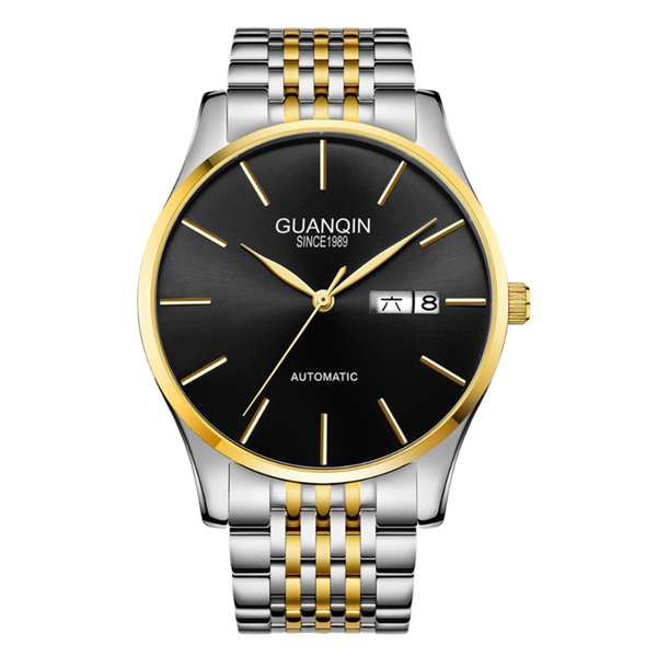 wristwatches guanqin men watches automatic black watch man stainless steel waterproof business sport mechanical wristwatch cloc, Slivery;brown
wristwatches guanqin men watches automatic black watch man stainless steel waterproof business sport mechanical wristwatch cloc, Slivery;brown