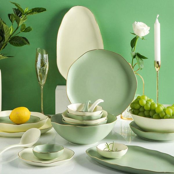 bowls nordic light luxury phnom penh ceramic tableware home creative eating dish dessert plate large soup bowl kitchen supplies
bowls nordic light luxury phnom penh ceramic tableware home creative eating dish dessert plate large soup bowl kitchen supplies