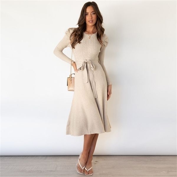autumn winter bubble long sleeve knit dres's temperament thin high waisted big swing base sweater 211112, Black;gray
autumn winter bubble long sleeve knit dres's temperament thin high waisted big swing base sweater 211112, Black;gray