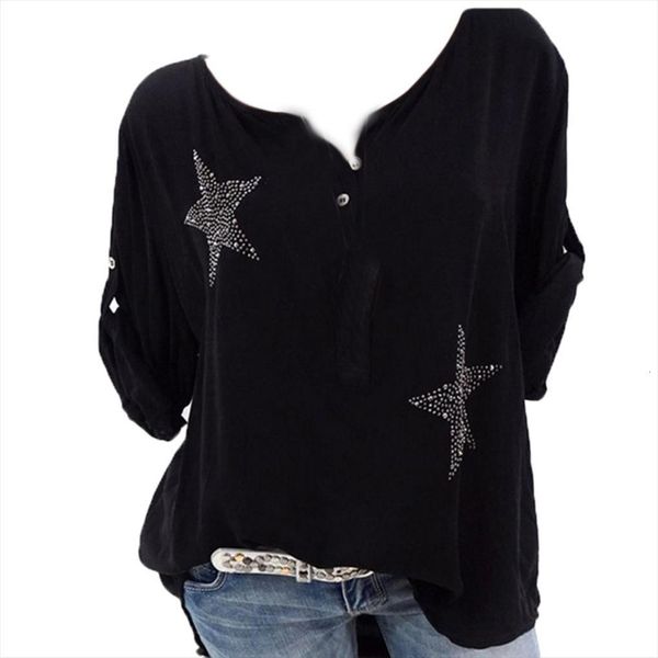 5xl plus large size summer womens shirt button loose casual women and blouse blusas femininas 5$, White
5xl plus large size summer womens shirt button loose casual women and blouse blusas femininas 5$, White