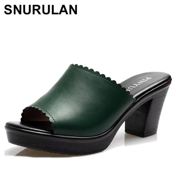 ladies summer slippers genuine leather shoes women high heels fashion size 35--41, Black
ladies summer slippers genuine leather shoes women high heels fashion size 35--41, Black
