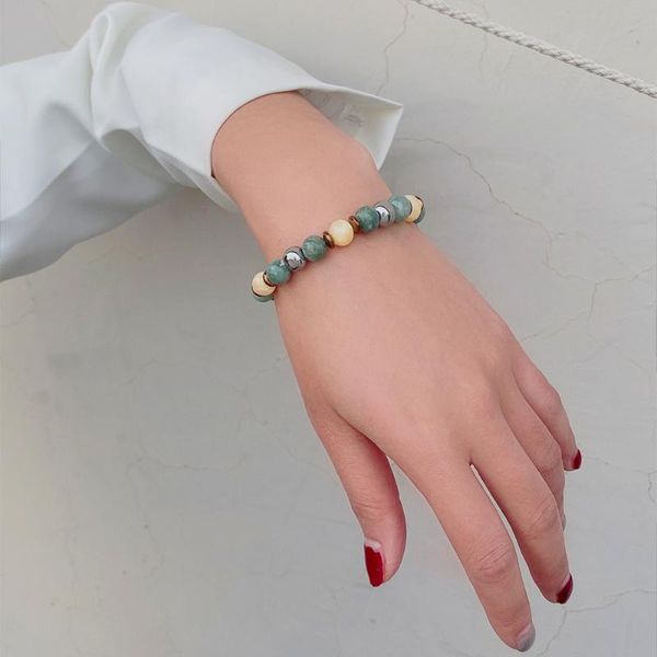 charm bracelets women's natural stone beads female retro color matching bracelet wristband boho couple gifts, Golden;silver
charm bracelets women's natural stone beads female retro color matching bracelet wristband boho couple gifts, Golden;silver