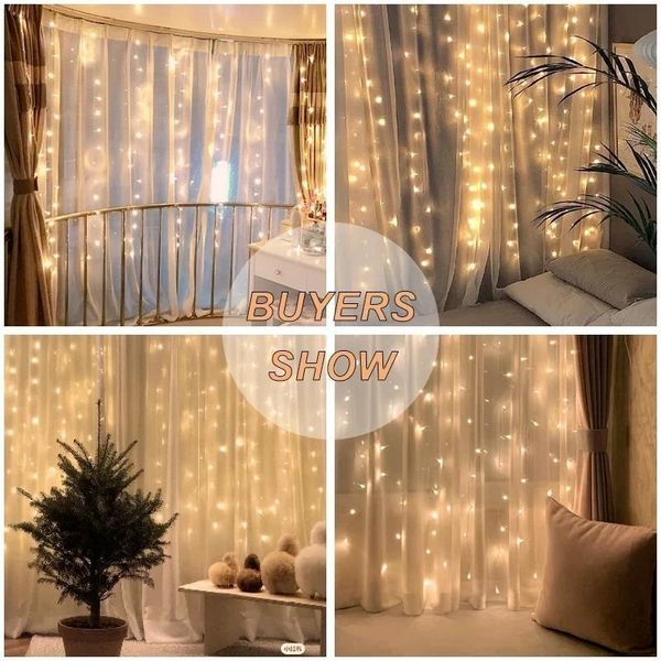 strings festoon led curtains waterfall fairy light usb garland string lights for home living room window year christmas decoration
strings festoon led curtains waterfall fairy light usb garland string lights for home living room window year christmas decoration