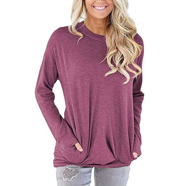 women's hoodies & sweatshirts shirt women winter clothes loose autumn solid color pocket long sleeve female, Black
women's hoodies & sweatshirts shirt women winter clothes loose autumn solid color pocket long sleeve female, Black