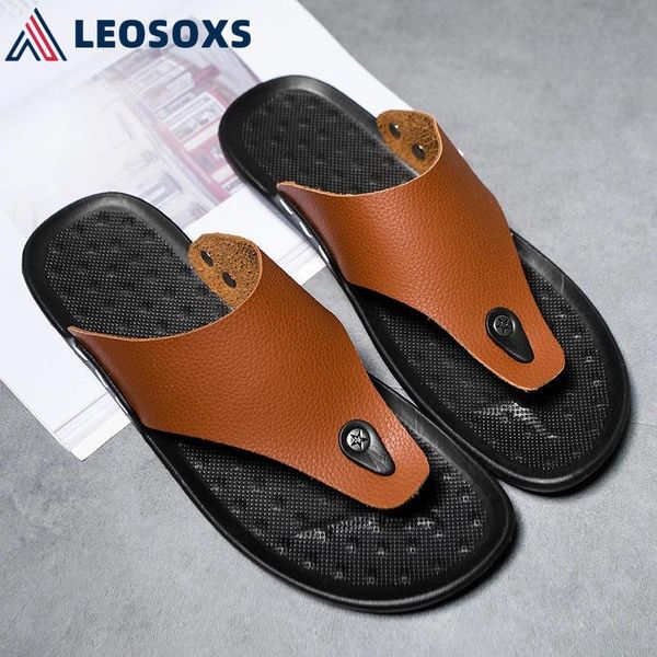 beach flip flops soft pu flat shoes summer men slippers fashion slides comfortable vacation sandals s331, Black
beach flip flops soft pu flat shoes summer men slippers fashion slides comfortable vacation sandals s331, Black
