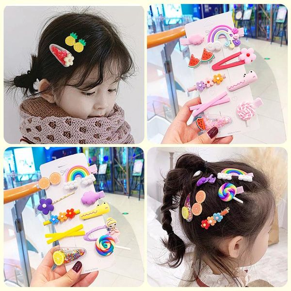 hair accessories 3/9/10 pcs set cute cartoon clip for children little girls princess rainbow fruit lollipop hairpin side accessory, Slivery;white
hair accessories 3/9/10 pcs set cute cartoon clip for children little girls princess rainbow fruit lollipop hairpin side accessory, Slivery;white