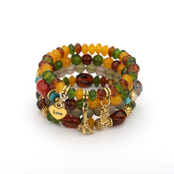 beaded, strands losodo european and american retro ethnic style multi-layered bracelet women temperament simple versatile exquisite, Black
beaded, strands losodo european and american retro ethnic style multi-layered bracelet women temperament simple versatile exquisite, Black