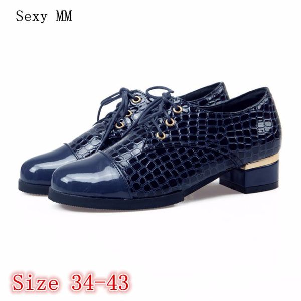 dress shoes women oxfords career square med high heels pumps woman heel kitten size 34 - 40 41 42 43, Black
dress shoes women oxfords career square med high heels pumps woman heel kitten size 34 - 40 41 42 43, Black