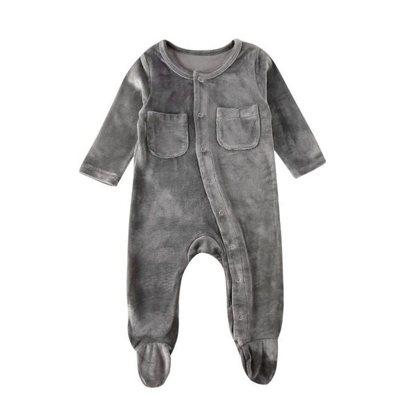 jumpsuits born baby girls boys solid velvet romper infant toddler pocket footwear long sleeve o neck autumn one piece 0-18m, Blue
jumpsuits born baby girls boys solid velvet romper infant toddler pocket footwear long sleeve o neck autumn one piece 0-18m, Blue