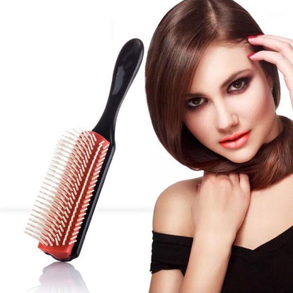 hair comb 9-row detangling brush rat tail styling hairbrush straight curly wet scalp massage tools women1, Silver
hair comb 9-row detangling brush rat tail styling hairbrush straight curly wet scalp massage tools women1, Silver