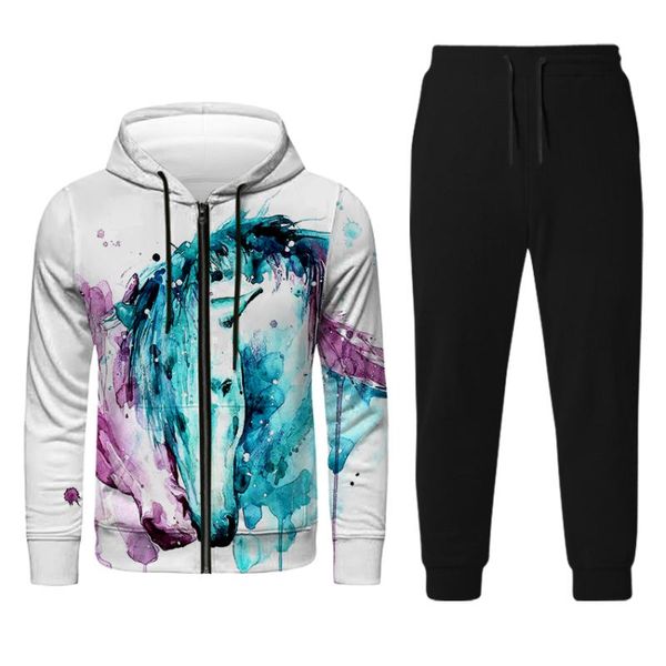 men's tracksuits 2021 winter animal print sweatshirt and women's suit hoodie + jogging track running couple, Gray
men's tracksuits 2021 winter animal print sweatshirt and women's suit hoodie + jogging track running couple, Gray