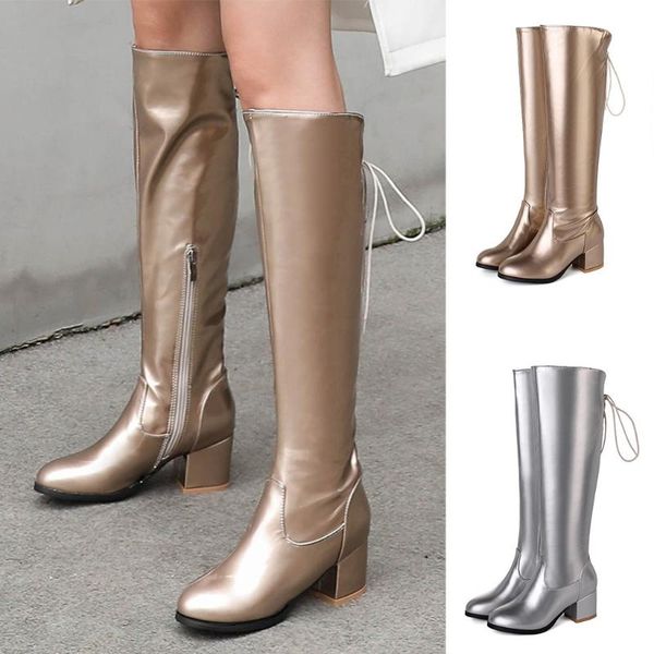 boots spring and autumn thigh high women's rear tie long barrel side zipper femme hiver 2021 plus size shoes 35-43, Black
boots spring and autumn thigh high women's rear tie long barrel side zipper femme hiver 2021 plus size shoes 35-43, Black