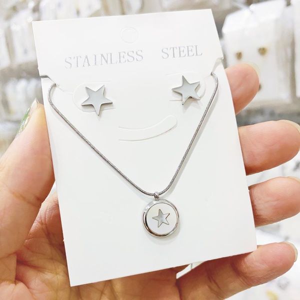 earrings & necklace stainless steel gold silver color star choker for women dainty statement jewelry
earrings & necklace stainless steel gold silver color star choker for women dainty statement jewelry