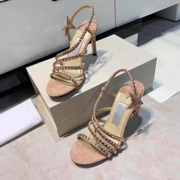 zapatos de mujer star crystal chian sandals ankle strap women narrow band high thin heels woman shoes, Black
zapatos de mujer star crystal chian sandals ankle strap women narrow band high thin heels woman shoes, Black