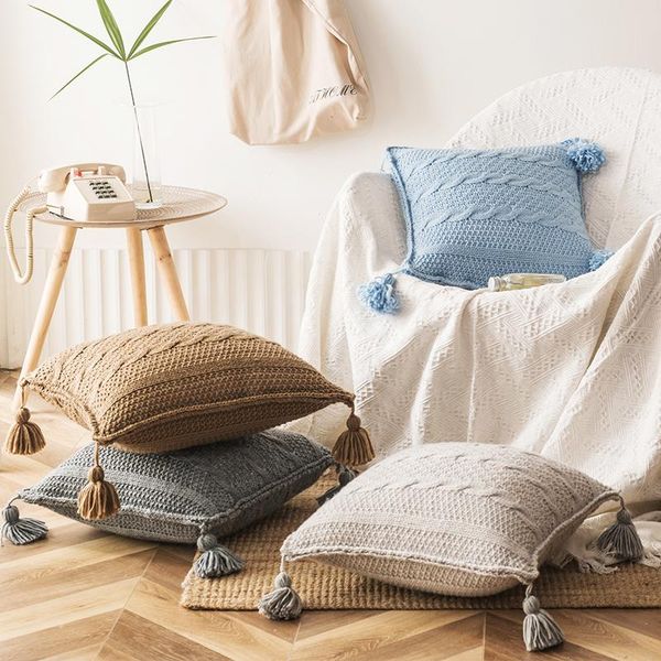 cushion/decorative pillow knitted cushion cover 45x45cm pillowcase nordic style gray ivory coffee home decor square
cushion/decorative pillow knitted cushion cover 45x45cm pillowcase nordic style gray ivory coffee home decor square