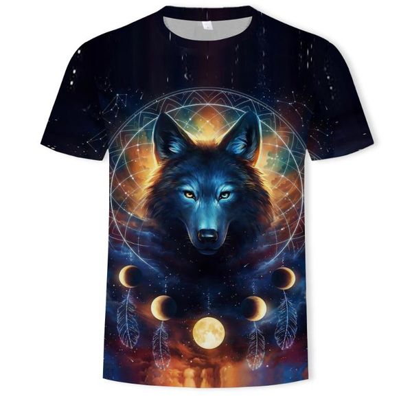 men's t-shirts summer animal style wolf pattern 3d printing personality casual t-shirt dark night, White;black
men's t-shirts summer animal style wolf pattern 3d printing personality casual t-shirt dark night, White;black
